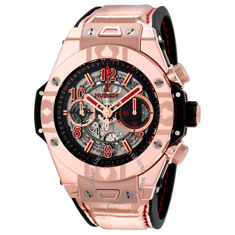 Relógio Big Bang Unico World Poker Tour King Gold Automático 45 mm - Mercado de Luxo - O Maior E-Commerce de Bens, Produtos e Serviços de Luxo do Brasil.