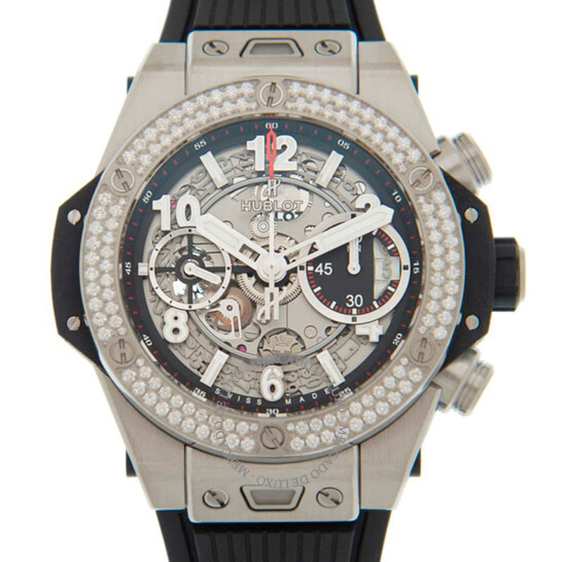 Relógio Big Bang Unico Cronógrafo Diamante Mostrador Transparente 42 mm - Mercado de Luxo - O Maior E-Commerce de Bens, Produtos e Serviços de Luxo do Brasil.