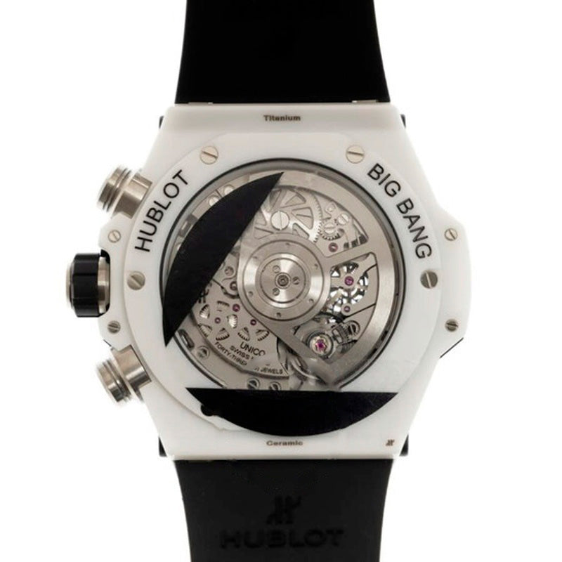 Relógio Big Bang Unico Cronógrafo Automático de Cerâmica Branca 42 mm - Mercado de Luxo - O Maior E-Commerce de Bens, Produtos e Serviços de Luxo do Brasil.