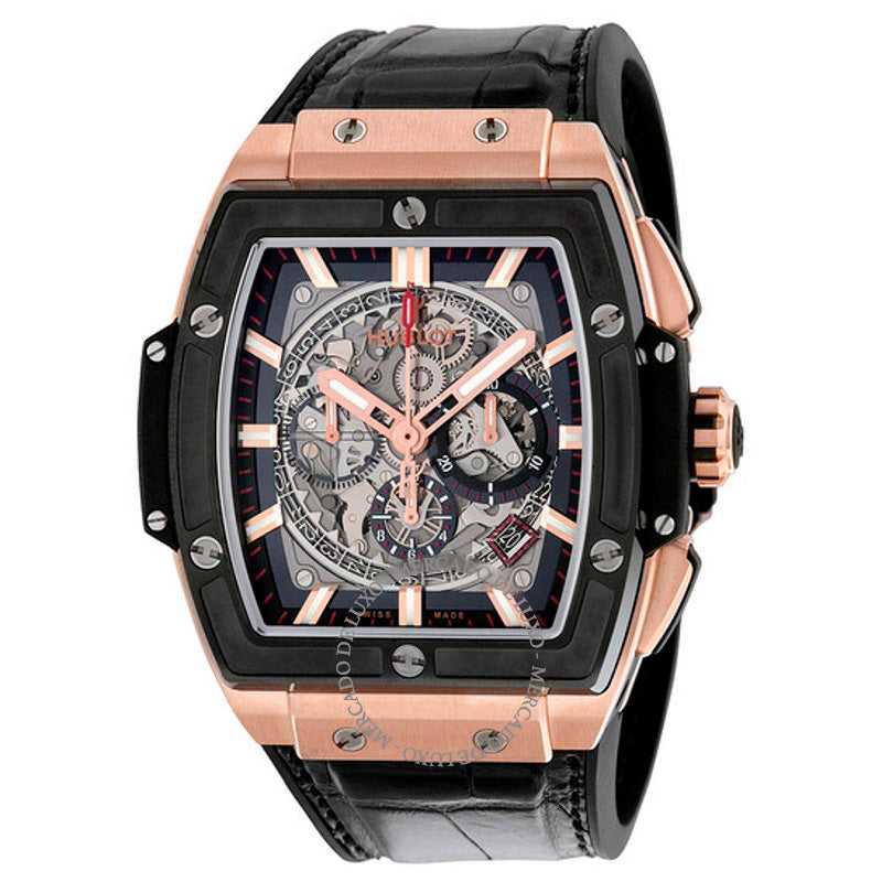 Relógio Spirit Of Big Bang Quadrado Automático Mostrador Esqueleto 45 mm - Mercado de Luxo - O Maior E-Commerce de Bens, Produtos e Serviços de Luxo do Brasil.