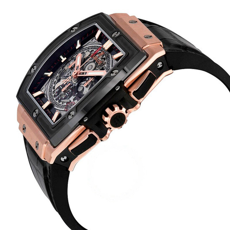Relógio Spirit Of Big Bang Quadrado Automático Mostrador Esqueleto 45 mm - Mercado de Luxo - O Maior E-Commerce de Bens, Produtos e Serviços de Luxo do Brasil.