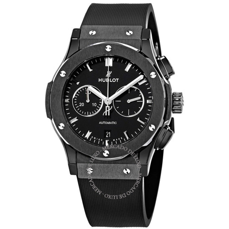 Relógio Cronógrafo Classic Fusion Automático Mostrador Preto 42 mm - Mercado de Luxo - O Maior E-Commerce de Bens, Produtos e Serviços de Luxo do Brasil.