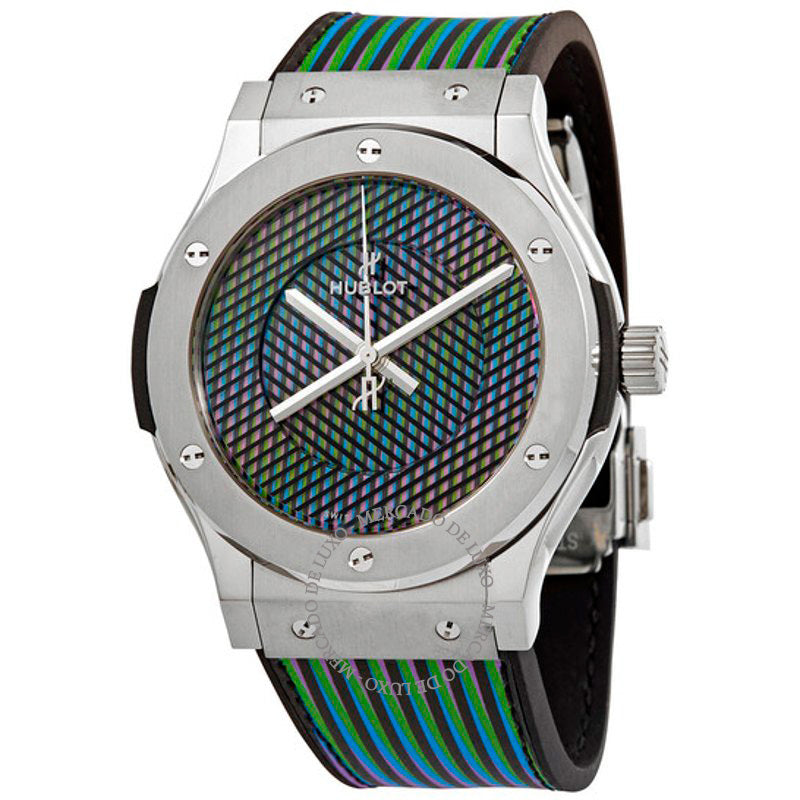 Relógio Mostrador automático Cruz Diez com padrão Classic Fusion 45 mm - Mercado de Luxo - O Maior E-Commerce de Bens, Produtos e Serviços de Luxo do Brasil.