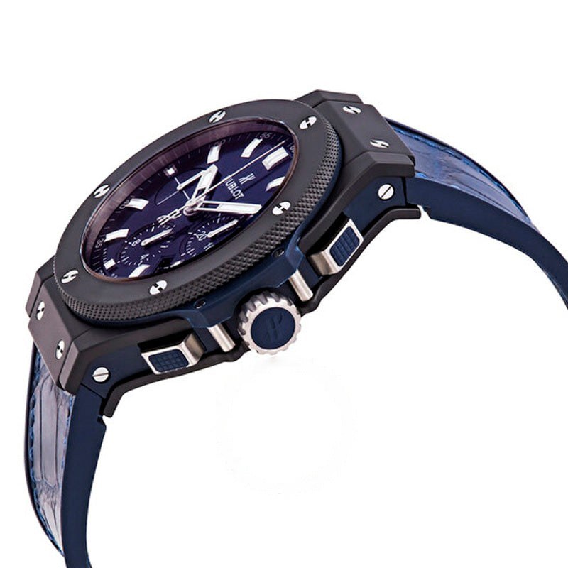 Relógio Big Bang Cronógrafo Automático Mostrador Blue Sunray 44 mm - Mercado de Luxo - O Maior E-Commerce de Bens, Produtos e Serviços de Luxo do Brasil.