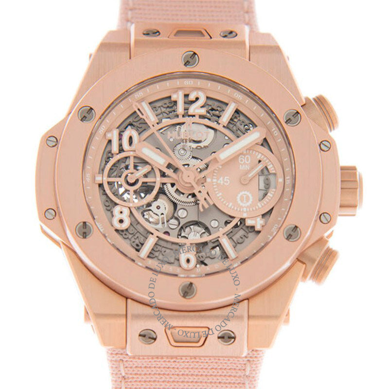 Relógio Big Bang Millennial Pink Cronógrafo Automático  - Mercado de Luxo - O Maior E-Commerce de Bens, Produtos e Serviços de Luxo do Brasil.