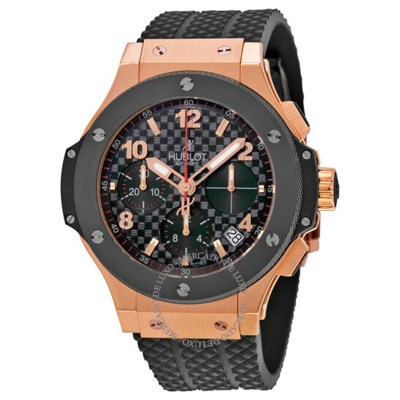 Relógio Big Bang Automatic Black Checker Pattern Dial 41 mm - Mercado de Luxo - O Maior E-Commerce de Bens, Produtos e Serviços de Luxo do Brasil.