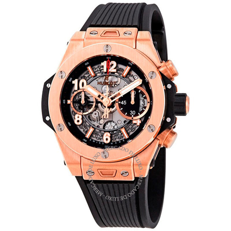 Relógio Cronógrafo Automático Big Bang em Ouro King 18K 42 mm - Mercado de Luxo - O Maior E-Commerce de Bens, Produtos e Serviços de Luxo do Brasil.