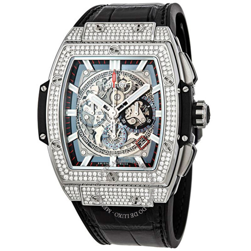 Relógio Cronógrafo Spirit of Big Bang com mostrador esqueleto 42 mm - Mercado de Luxo - O Maior E-Commerce de Bens, Produtos e Serviços de Luxo do Brasil.