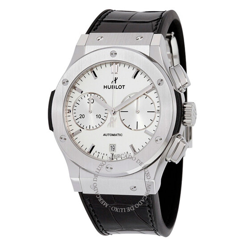 Relógio Cronógrafo Classic Fusion Mostrador Opalin Branco 45 mm - Mercado de Luxo - O Maior E-Commerce de Bens, Produtos e Serviços de Luxo do Brasil.