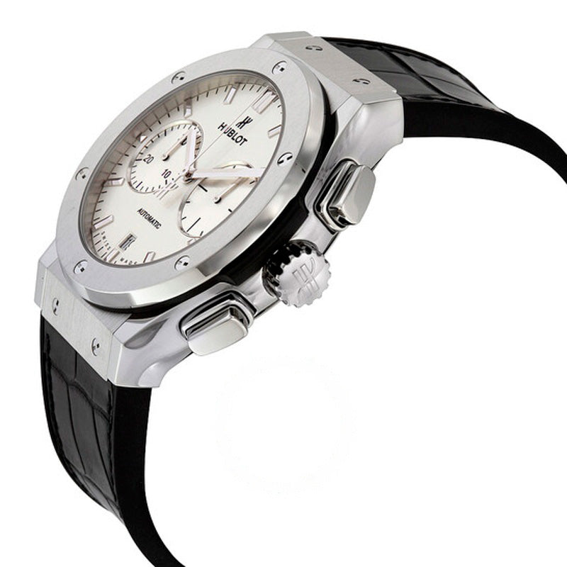 Relógio Cronógrafo Classic Fusion Mostrador Opalin Branco 45 mm - Mercado de Luxo - O Maior E-Commerce de Bens, Produtos e Serviços de Luxo do Brasil.