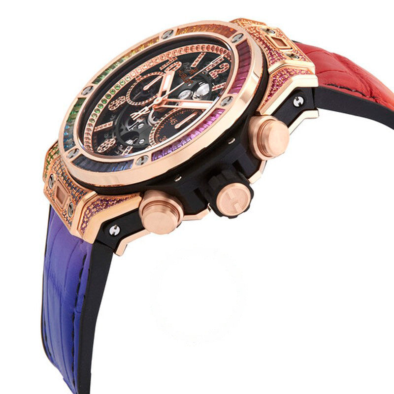 Relógio Big Bang Unico King Gold Rainbow Automático 42 mm - Mercado de Luxo - O Maior E-Commerce de Bens, Produtos e Serviços de Luxo do Brasil.