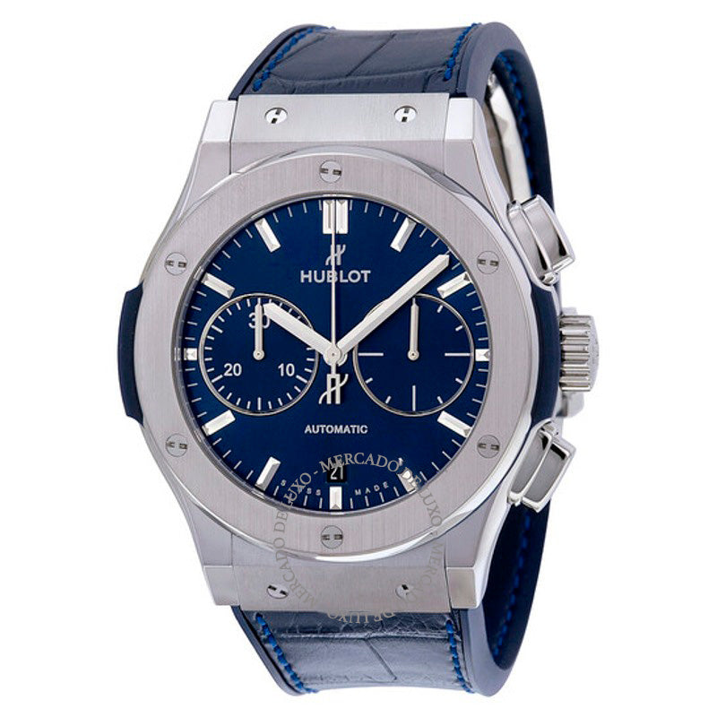 Relógio Classic Fusion Automático Mostrador Azul Sunray 45 mm - Mercado de Luxo - O Maior E-Commerce de Bens, Produtos e Serviços de Luxo do Brasil.