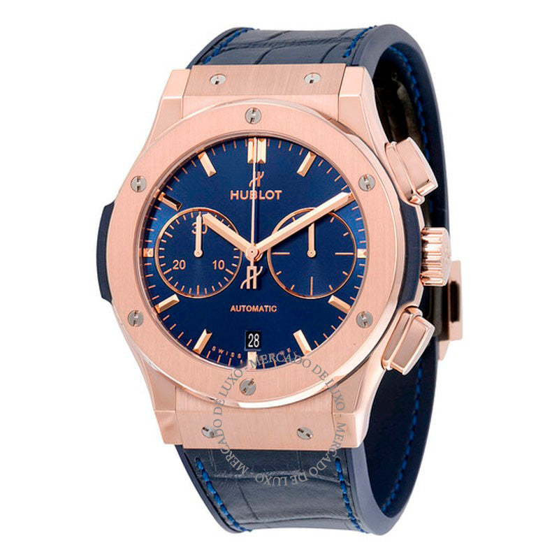 Relógio Classic Fusion Automático Mostrador Azul Sunray  - Mercado de Luxo - O Maior E-Commerce de Bens, Produtos e Serviços de Luxo do Brasil.