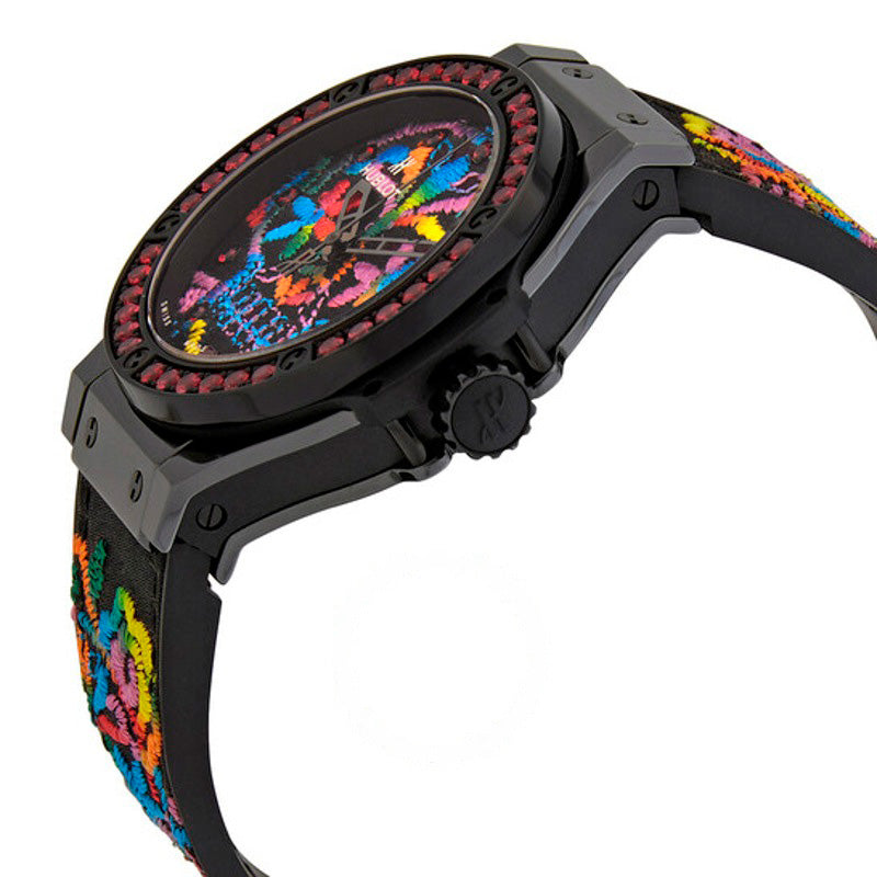 Relógio Big Bang Broderie Sugar Skull Automático 41 mm - Mercado de Luxo - O Maior E-Commerce de Bens, Produtos e Serviços de Luxo do Brasil.