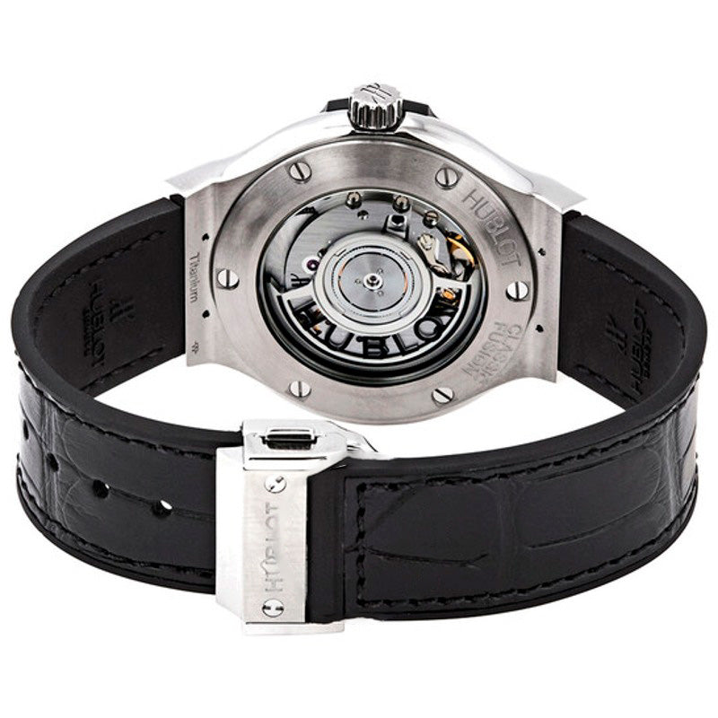 Relógio Fusão Clássica Automática Mostrador Preto Fosco 38 mm - Mercado de Luxo - O Maior E-Commerce de Bens, Produtos e Serviços de Luxo do Brasil.