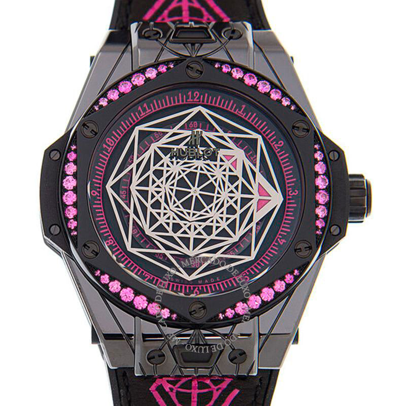 Relógio Big Bang Sang Bleu Automático Mostrador Preto 39 mm - Mercado de Luxo - O Maior E-Commerce de Bens, Produtos e Serviços de Luxo do Brasil.