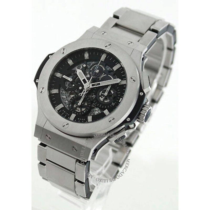Relógio Big Bang Aero Bang Mostrador Esqueleto Preto 44 mm - Mercado de Luxo - O Maior E-Commerce de Bens, Produtos e Serviços de Luxo do Brasil.