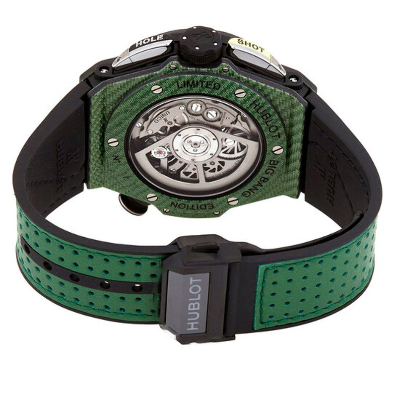 Relógio Big Bang Unico Green Carbon Automático 45 mm - Mercado de Luxo - O Maior E-Commerce de Bens, Produtos e Serviços de Luxo do Brasil.