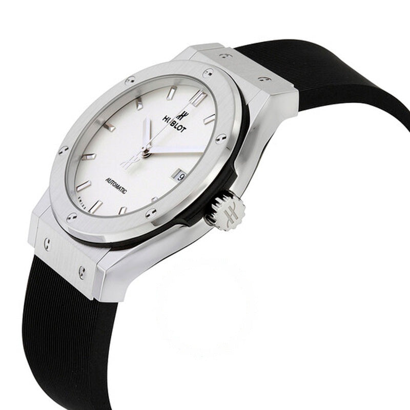 Relógio Fusão Clássica Mostrador Automático Branco 42 mm - Mercado de Luxo - O Maior E-Commerce de Bens, Produtos e Serviços de Luxo do Brasil.