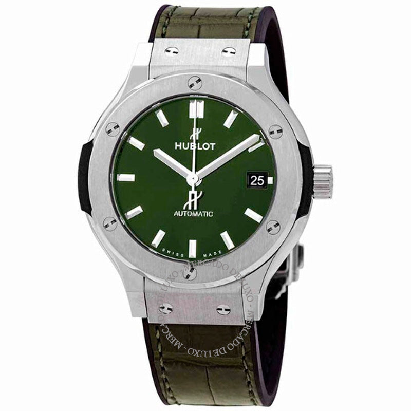 Relógio Fusão Clássica Mostrador Verde Automático 38 mm - Mercado de Luxo - O Maior E-Commerce de Bens, Produtos e Serviços de Luxo do Brasil.