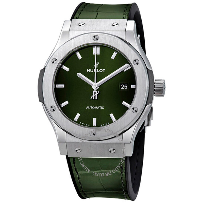 Relógio Fusão Clássica Mostrador Verde Automático 42 mm - Mercado de Luxo - O Maior E-Commerce de Bens, Produtos e Serviços de Luxo do Brasil.