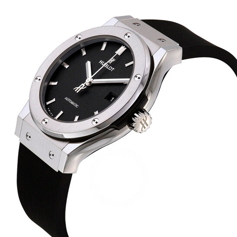 Relógio Fusão Clássica Automática Mostrador Preto 42 mm - Mercado de Luxo - O Maior E-Commerce de Bens, Produtos e Serviços de Luxo do Brasil.