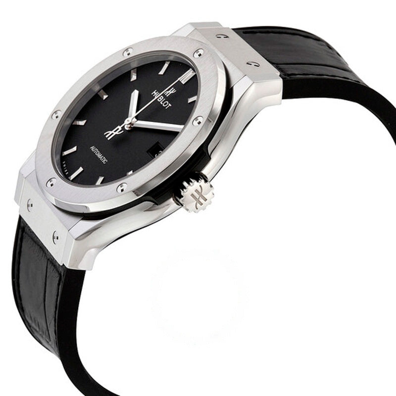 Relógio Fusão Clássica Automática Mostrador Preto 42 mm - Mercado de Luxo - O Maior E-Commerce de Bens, Produtos e Serviços de Luxo do Brasil.