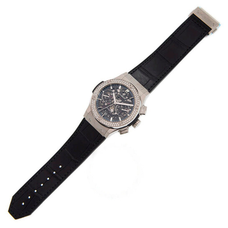 Relógio Mostrador esqueleto preto clássico Fusion 45 mm - Mercado de Luxo - O Maior E-Commerce de Bens, Produtos e Serviços de Luxo do Brasil.
