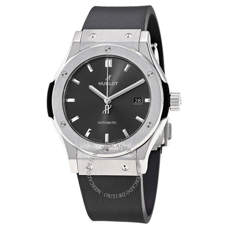 Relógio Fusão Clássica Mostrador Automático Cinza 42 mm - Mercado de Luxo - O Maior E-Commerce de Bens, Produtos e Serviços de Luxo do Brasil.