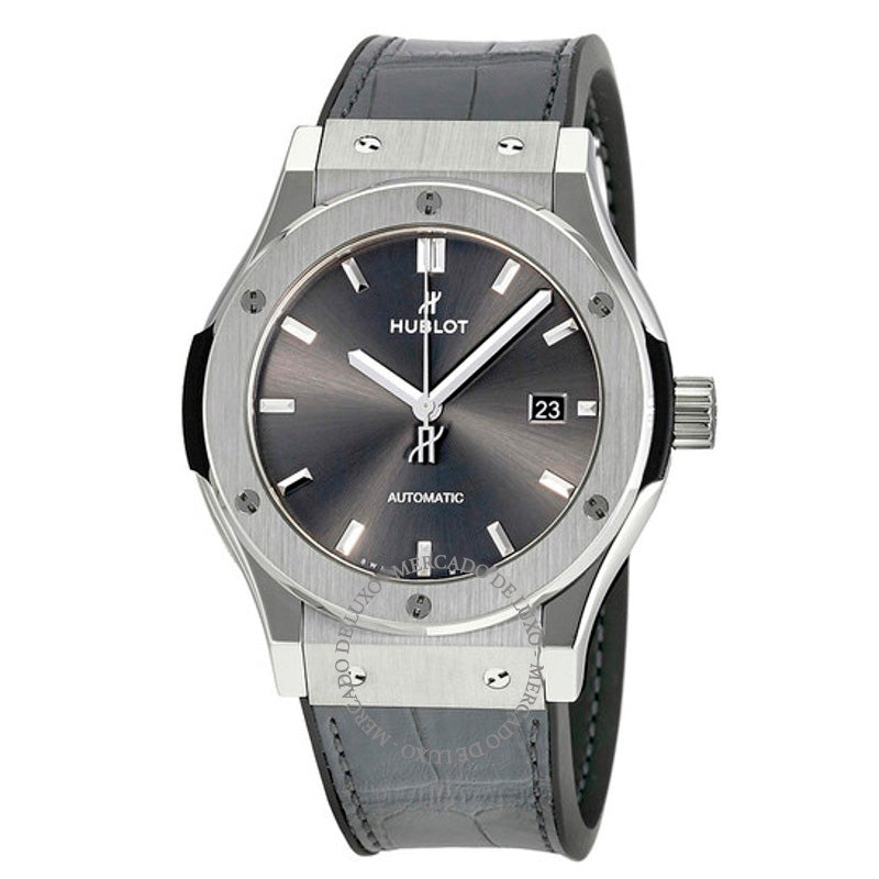 Relógio Fusão Clássica Mostrador Automático Cinza 42 mm - Mercado de Luxo - O Maior E-Commerce de Bens, Produtos e Serviços de Luxo do Brasil.