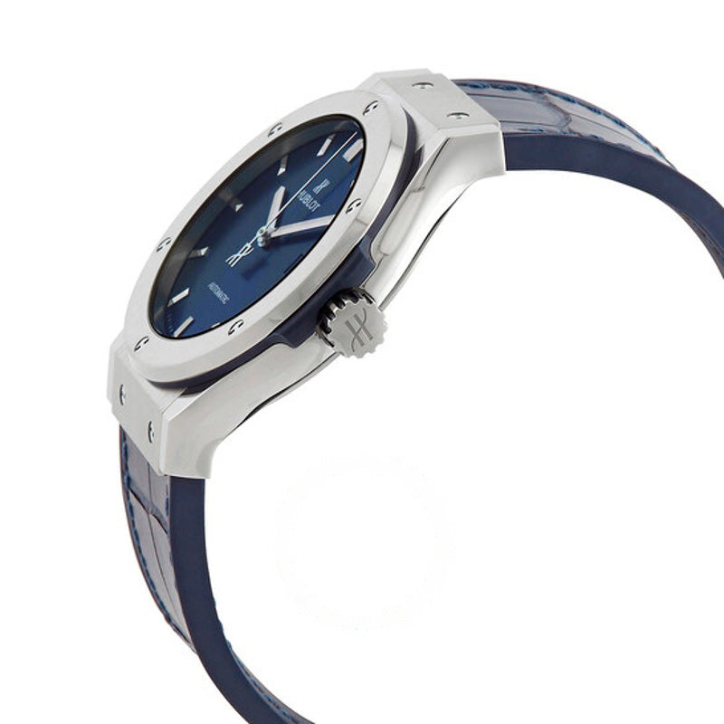 Relógio Fusão Clássica Automática Mostrador Azul 42 mm - Mercado de Luxo - O Maior E-Commerce de Bens, Produtos e Serviços de Luxo do Brasil.