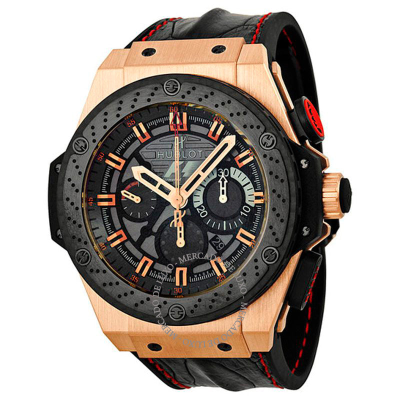 Relógio King Power Automático Mostrador Preto  - Mercado de Luxo - O Maior E-Commerce de Bens, Produtos e Serviços de Luxo do Brasil.