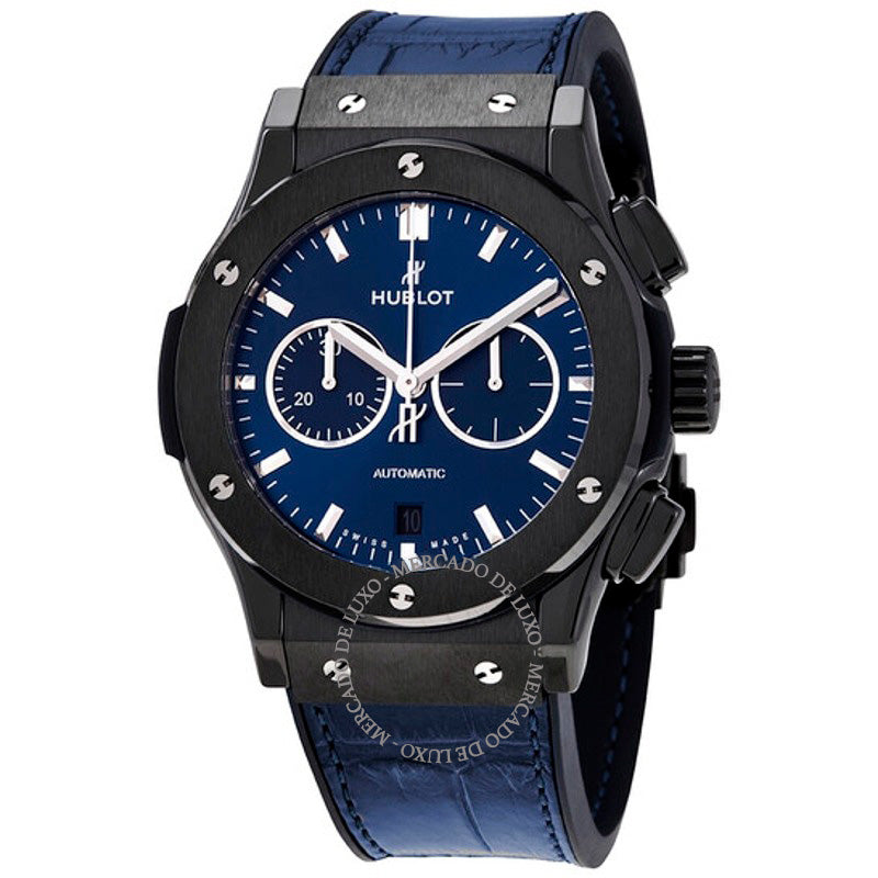 Relógio Mostrador Sunray Azul Classic Fusion 42 mm - Mercado de Luxo - O Maior E-Commerce de Bens, Produtos e Serviços de Luxo do Brasil.