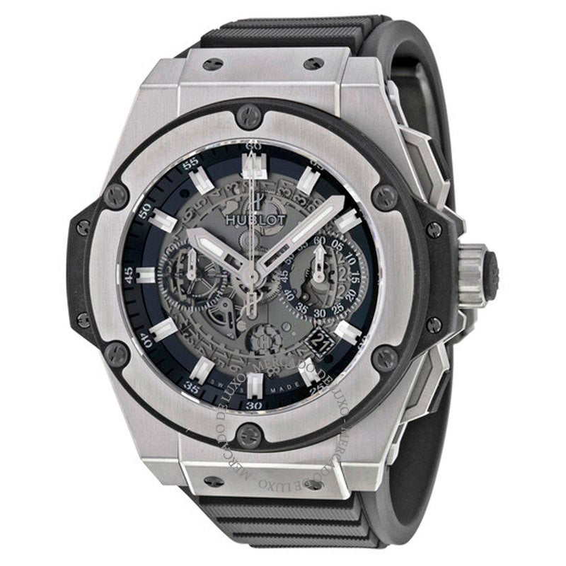 Relógio King Power Unico Mostrador Esqueleto 48 mm - Mercado de Luxo - O Maior E-Commerce de Bens, Produtos e Serviços de Luxo do Brasil.