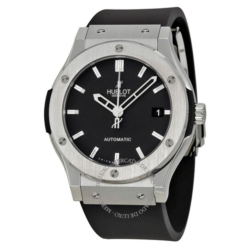 Relógio Mostrador preto clássico Fusion 45 mm - Mercado de Luxo - O Maior E-Commerce de Bens, Produtos e Serviços de Luxo do Brasil.