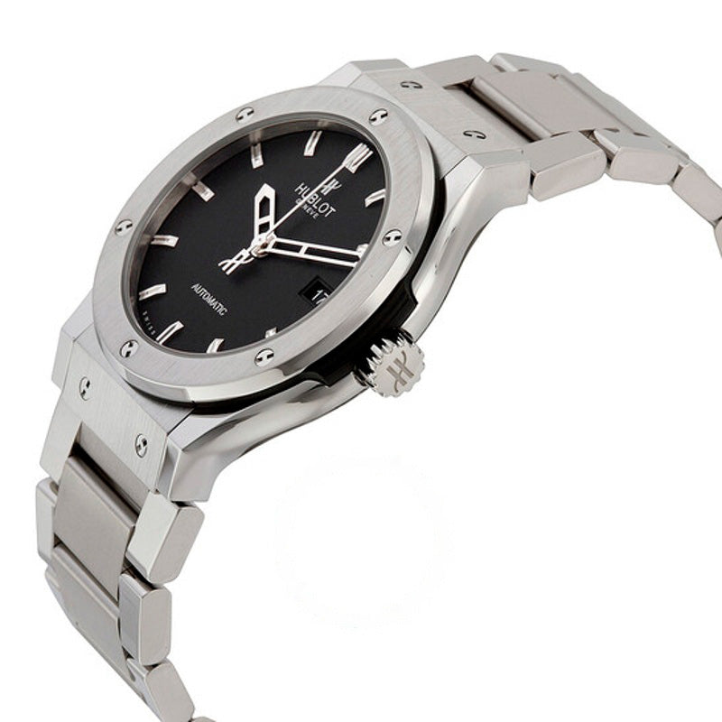 Relógio Mostrador preto clássico Fusion 42 mm - Mercado de Luxo - O Maior E-Commerce de Bens, Produtos e Serviços de Luxo do Brasil.