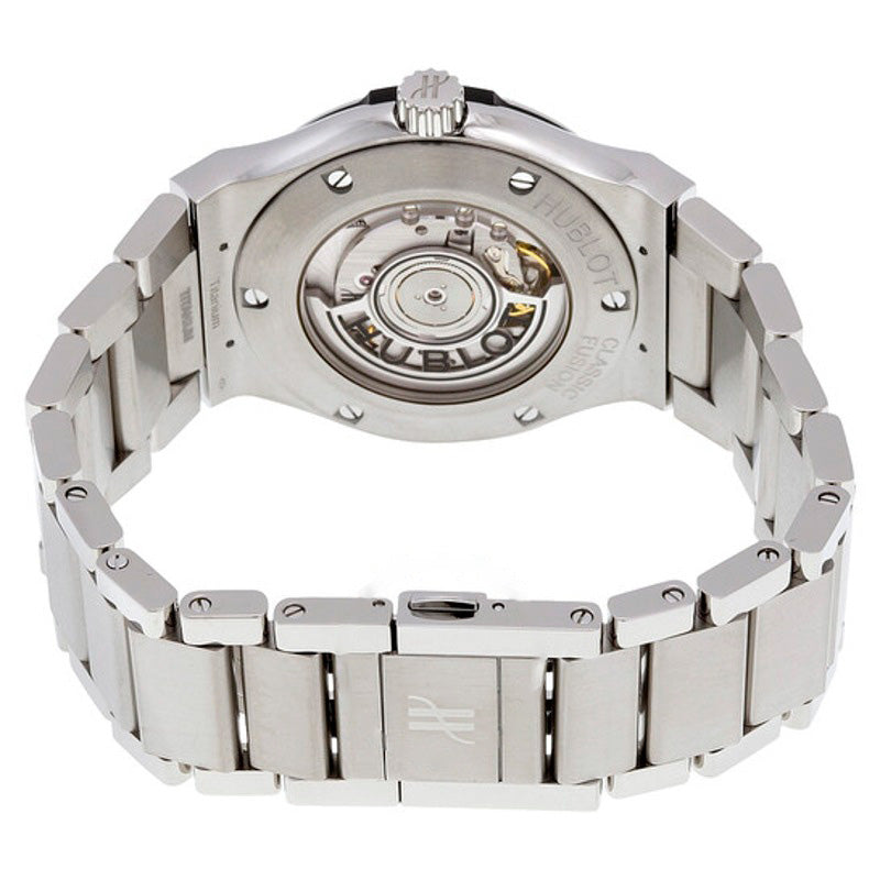 Relógio Mostrador preto clássico Fusion 42 mm - Mercado de Luxo - O Maior E-Commerce de Bens, Produtos e Serviços de Luxo do Brasil.