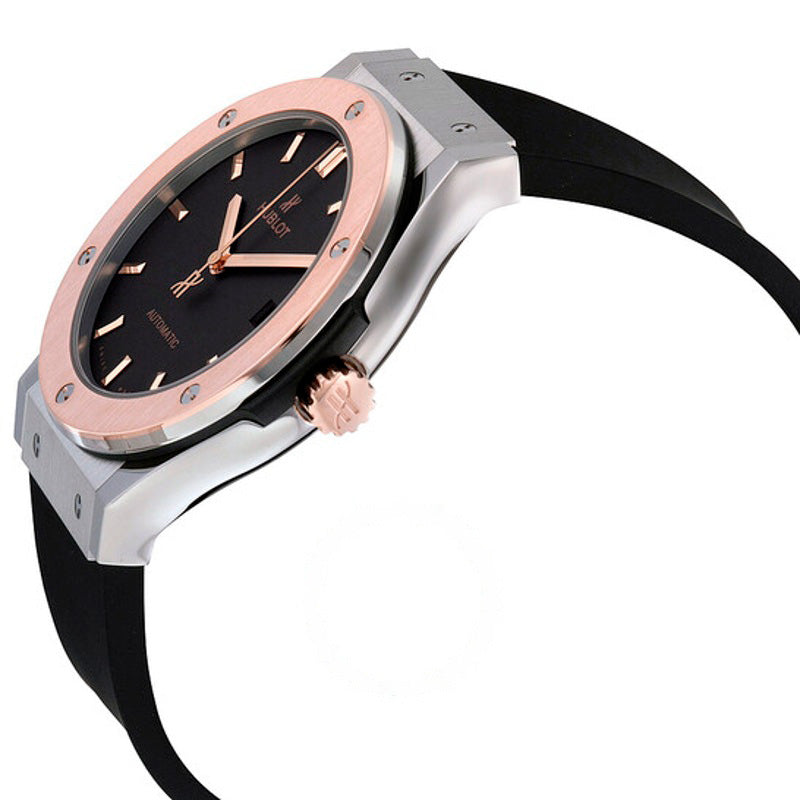 Relógio Mostrador preto clássico Fusion 45 mm - Mercado de Luxo - O Maior E-Commerce de Bens, Produtos e Serviços de Luxo do Brasil.