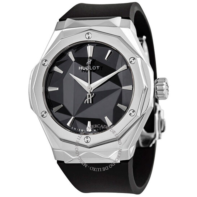 Relógio Mostrador preto clássico Fusion 40 mm - Mercado de Luxo - O Maior E-Commerce de Bens, Produtos e Serviços de Luxo do Brasil.