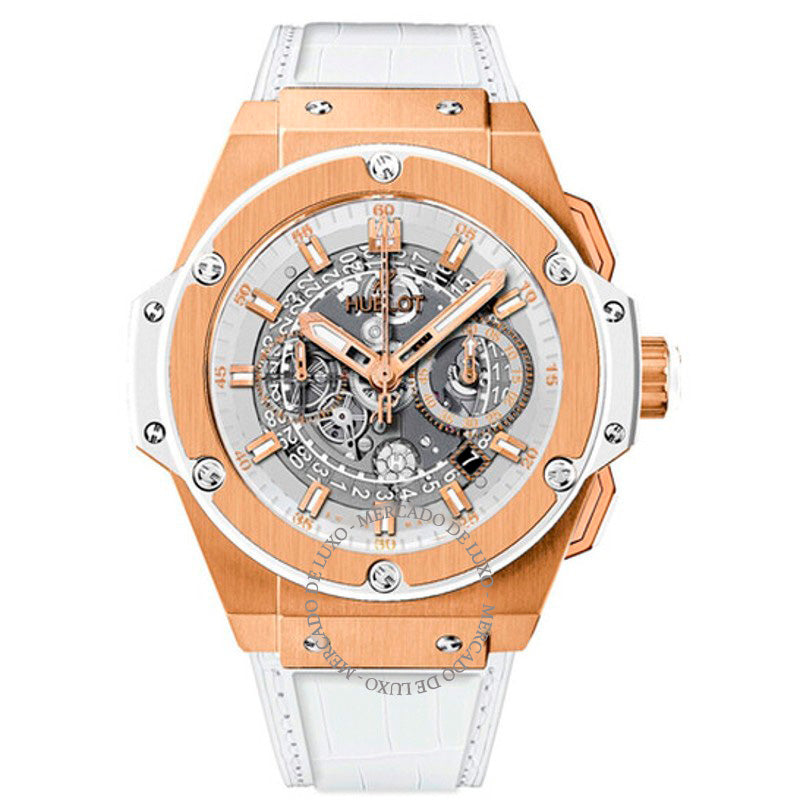 Relógio Mostrador esqueleto King Power 48 mm - Mercado de Luxo - O Maior E-Commerce de Bens, Produtos e Serviços de Luxo do Brasil.