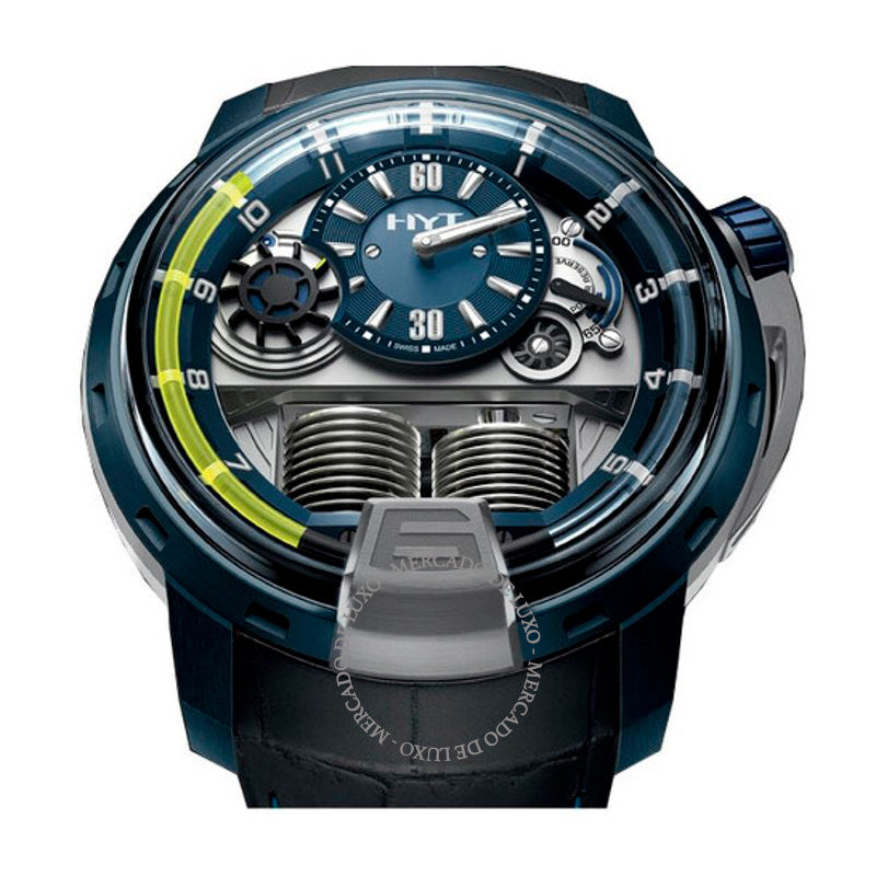 Relógio H1 Alumen Azul Preto Borracha 48 mm - Mercado de Luxo - O Maior E-Commerce de Bens, Produtos e Serviços de Luxo do Brasil.