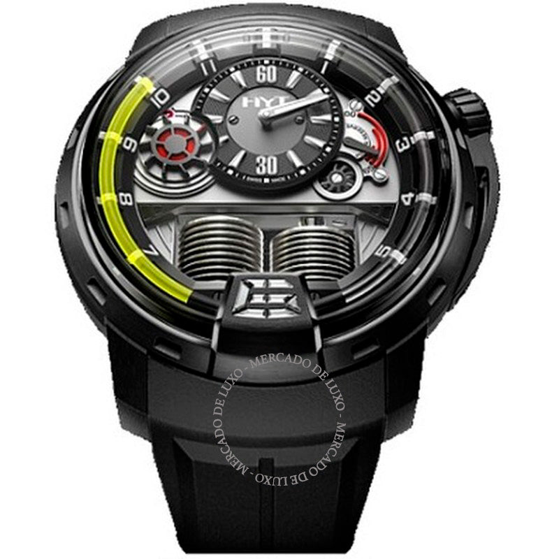 Relógio H1 Titanium DLC Mostrador Preto 48 mm - Mercado de Luxo - O Maior E-Commerce de Bens, Produtos e Serviços de Luxo do Brasil.
