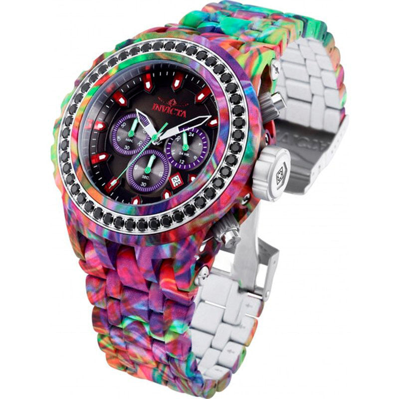 Relógio Subaqua Chronograph GMT Cristal de quartzo Mostrador preto 52 mm - Mercado de Luxo - O Maior E-Commerce de Bens, Produtos e Serviços de Luxo do Brasil.