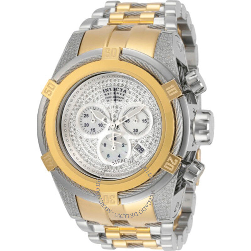 Relógio Reserve Bolt Zeus Cronógrafo Quartzo Mostrador Prata 50 mm - Mercado de Luxo - O Maior E-Commerce de Bens, Produtos e Serviços de Luxo do Brasil.