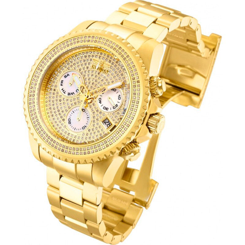Relógio Pro Diver Cronógrafo Quartzo Mostrador Pavê 47 mm - Mercado de Luxo - O Maior E-Commerce de Bens, Produtos e Serviços de Luxo do Brasil.