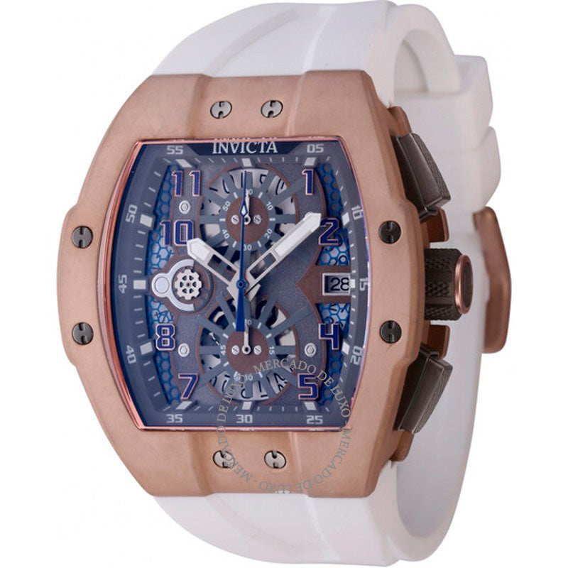 Relógio Cronógrafo de corrida com mostrador cinza de quartzo 47 mm - Mercado de Luxo - O Maior E-Commerce de Bens, Produtos e Serviços de Luxo do Brasil.