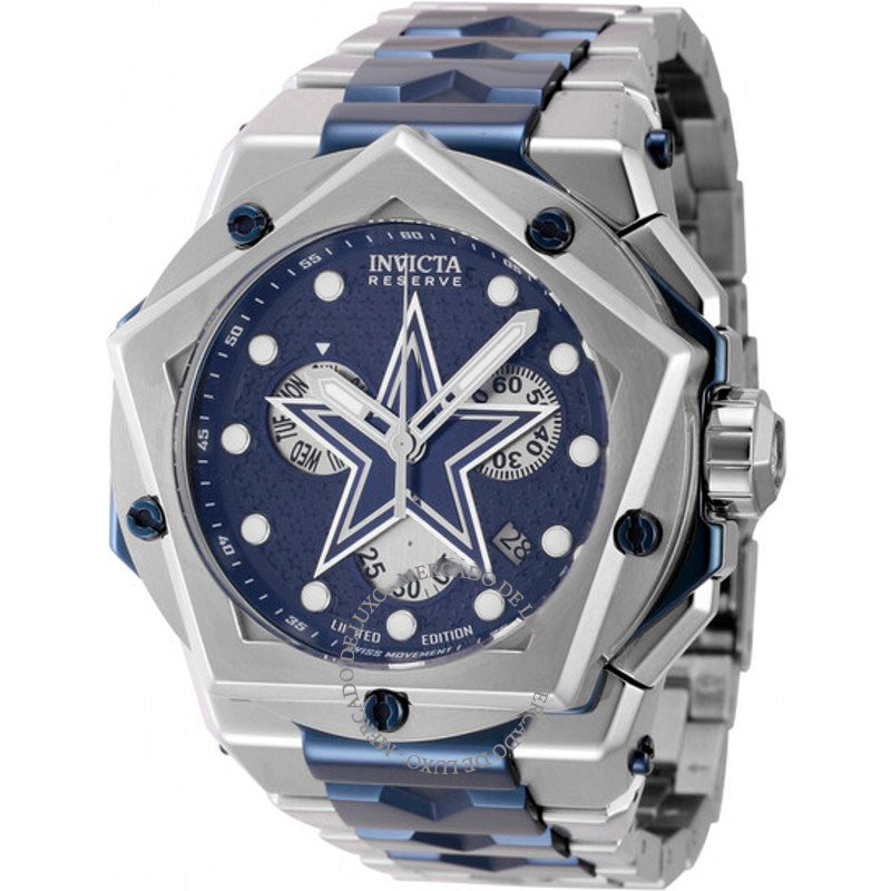 Relógio Cronógrafo do NFL Dallas Cowboys 54 mm - Mercado de Luxo - O Maior E-Commerce de Bens, Produtos e Serviços de Luxo do Brasil.