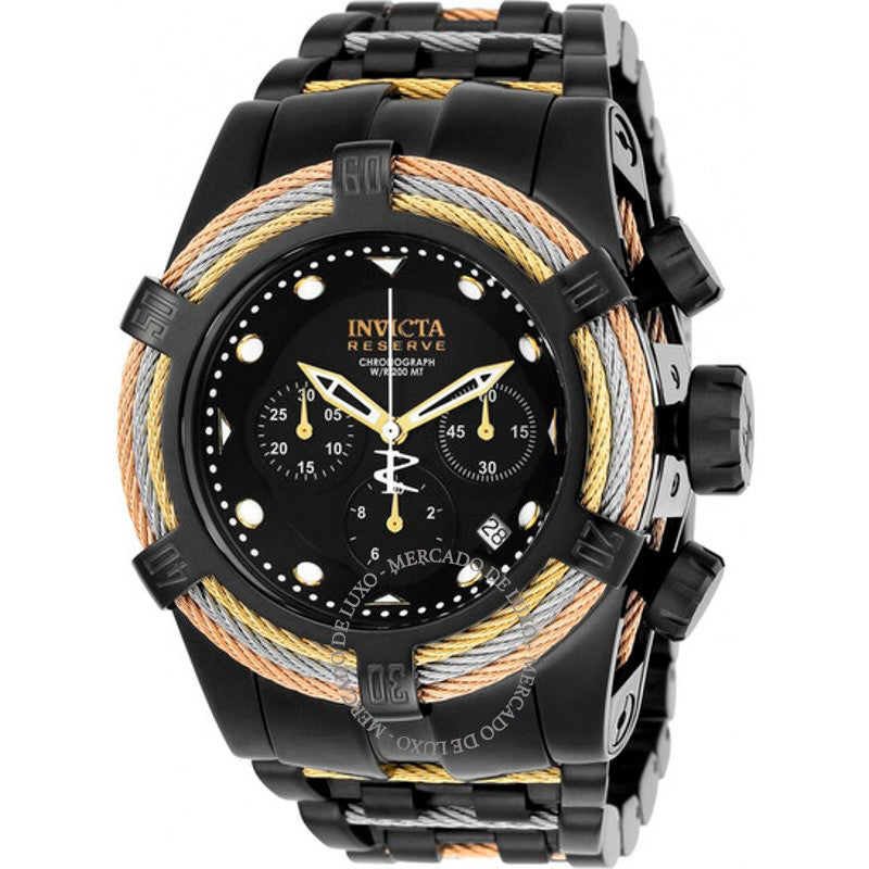 Relógio Bolt Cronógrafo Mostrador Preto 53 mm - Mercado de Luxo - O Maior E-Commerce de Bens, Produtos e Serviços de Luxo do Brasil.