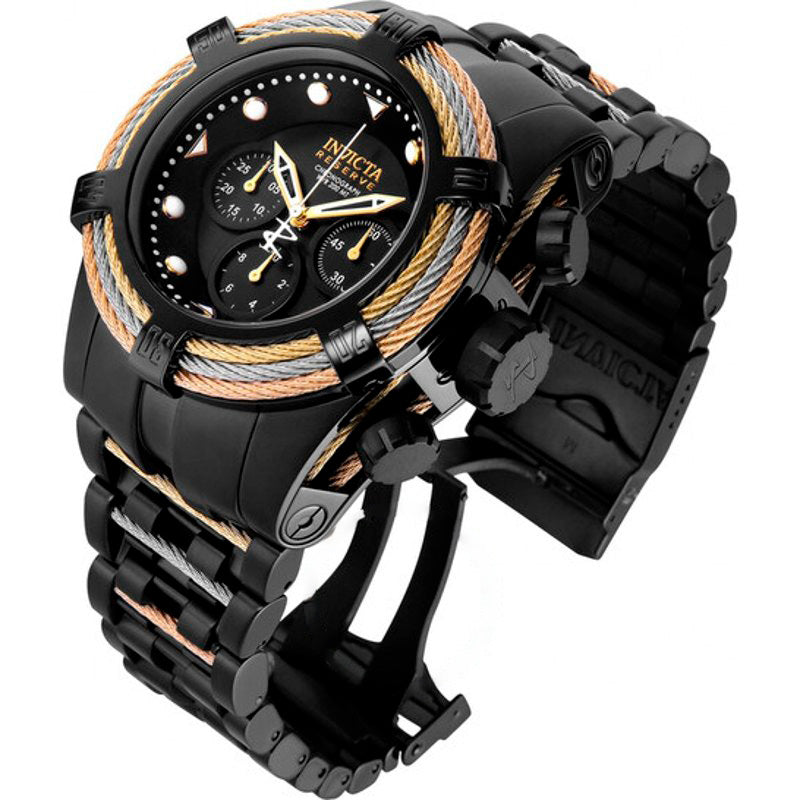 Relógio Bolt Cronógrafo Mostrador Preto 53 mm - Mercado de Luxo - O Maior E-Commerce de Bens, Produtos e Serviços de Luxo do Brasil.