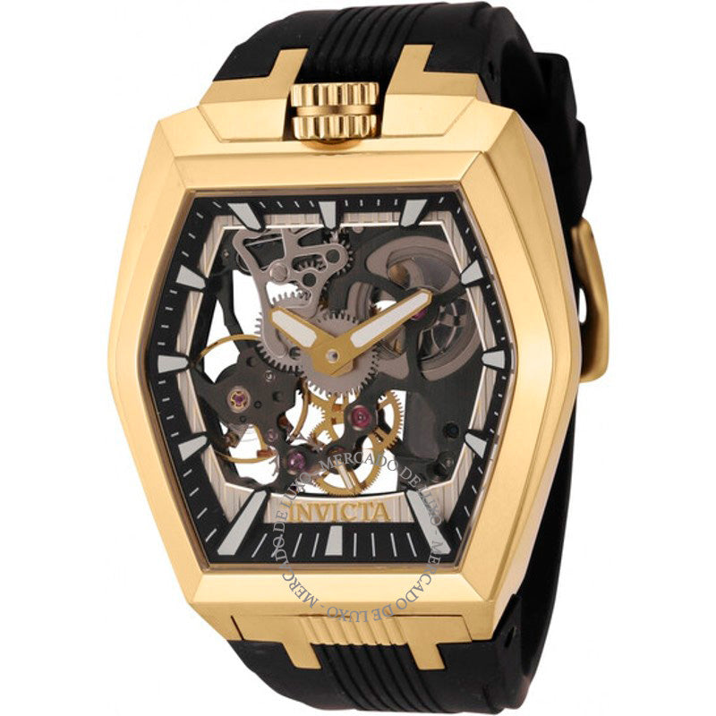 Relógio Akula Hand Wind Mostrador Preto 48 mm - Mercado de Luxo - O Maior E-Commerce de Bens, Produtos e Serviços de Luxo do Brasil.
